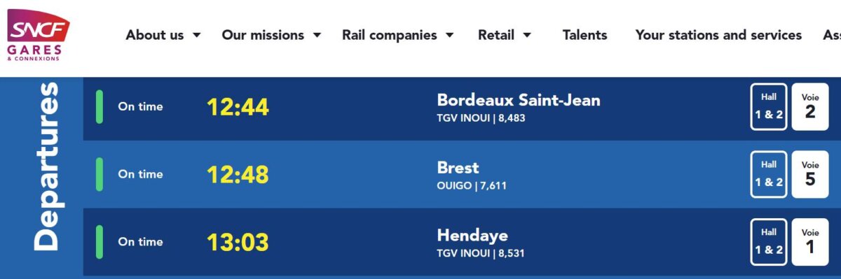 16.月台資訊 和 列車編成