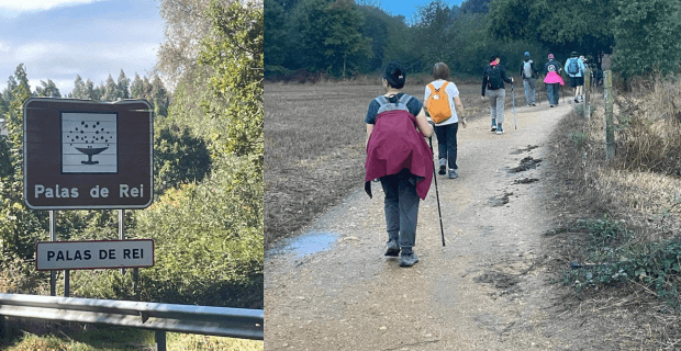 Portomarín 到 Palas de Rei