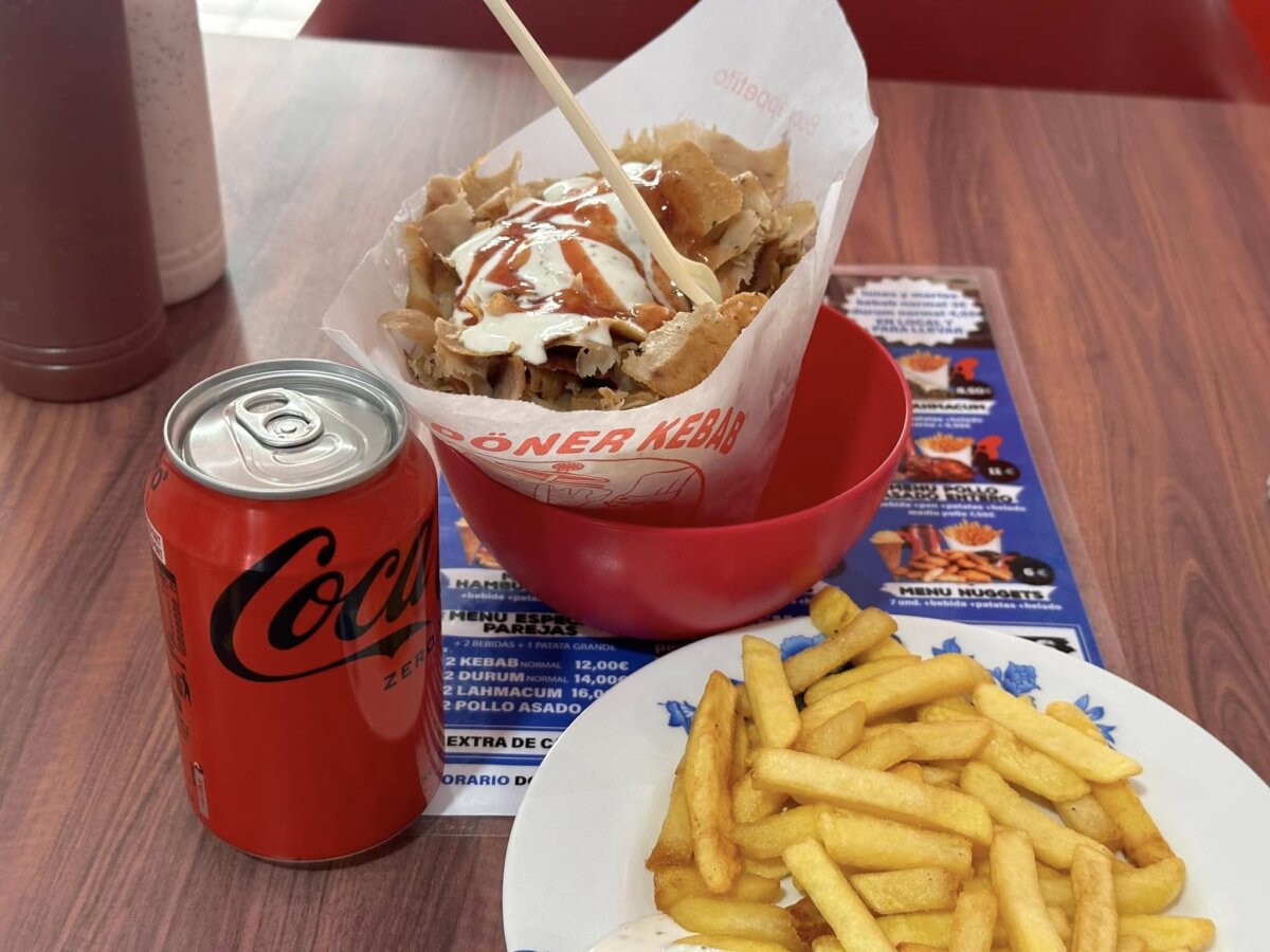 Burgos Doner Kebab套餐