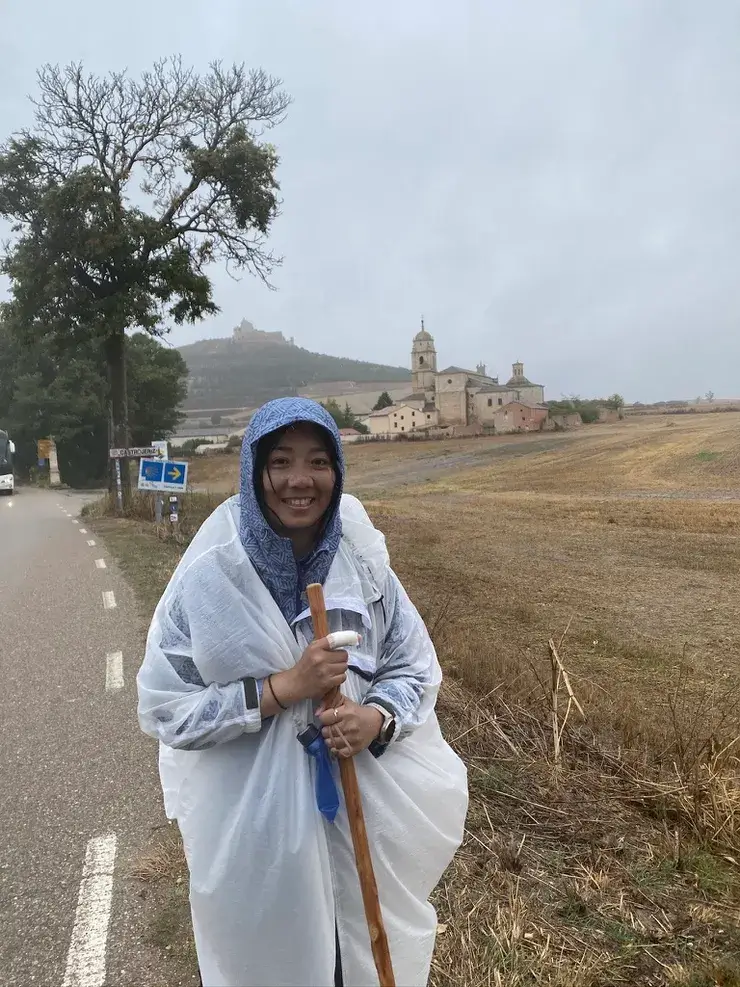 法國之路第十五天雨中步行