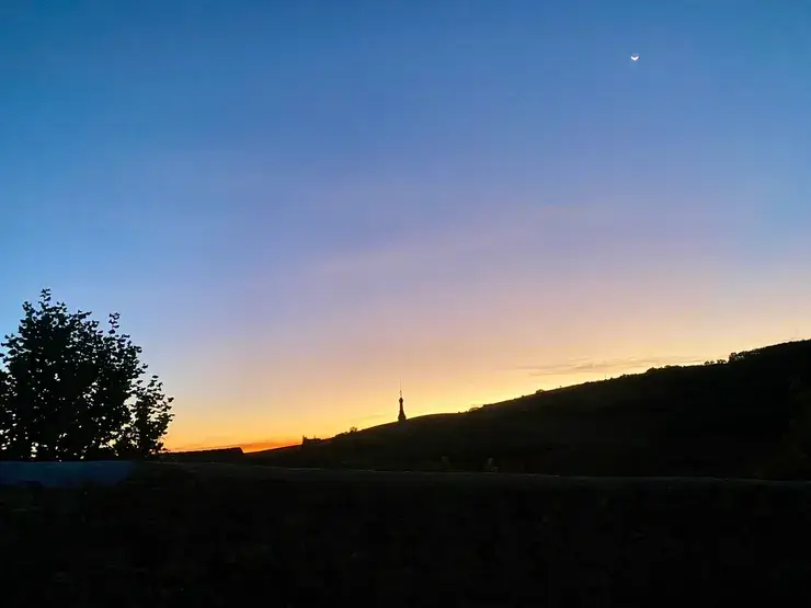 粉紅色的天空