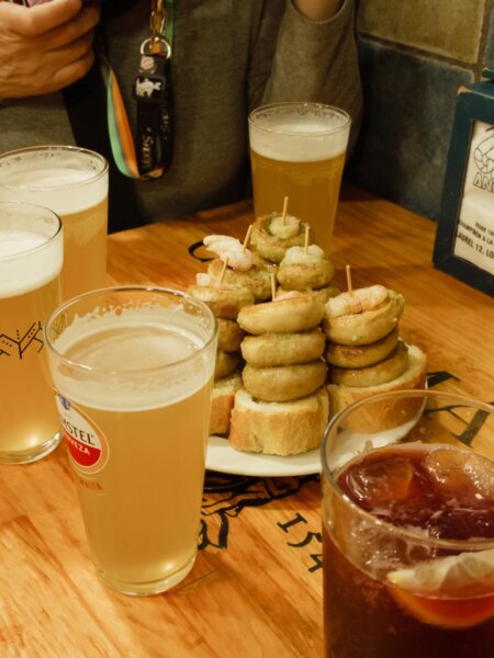 Logroño tapas 烤蘑菇