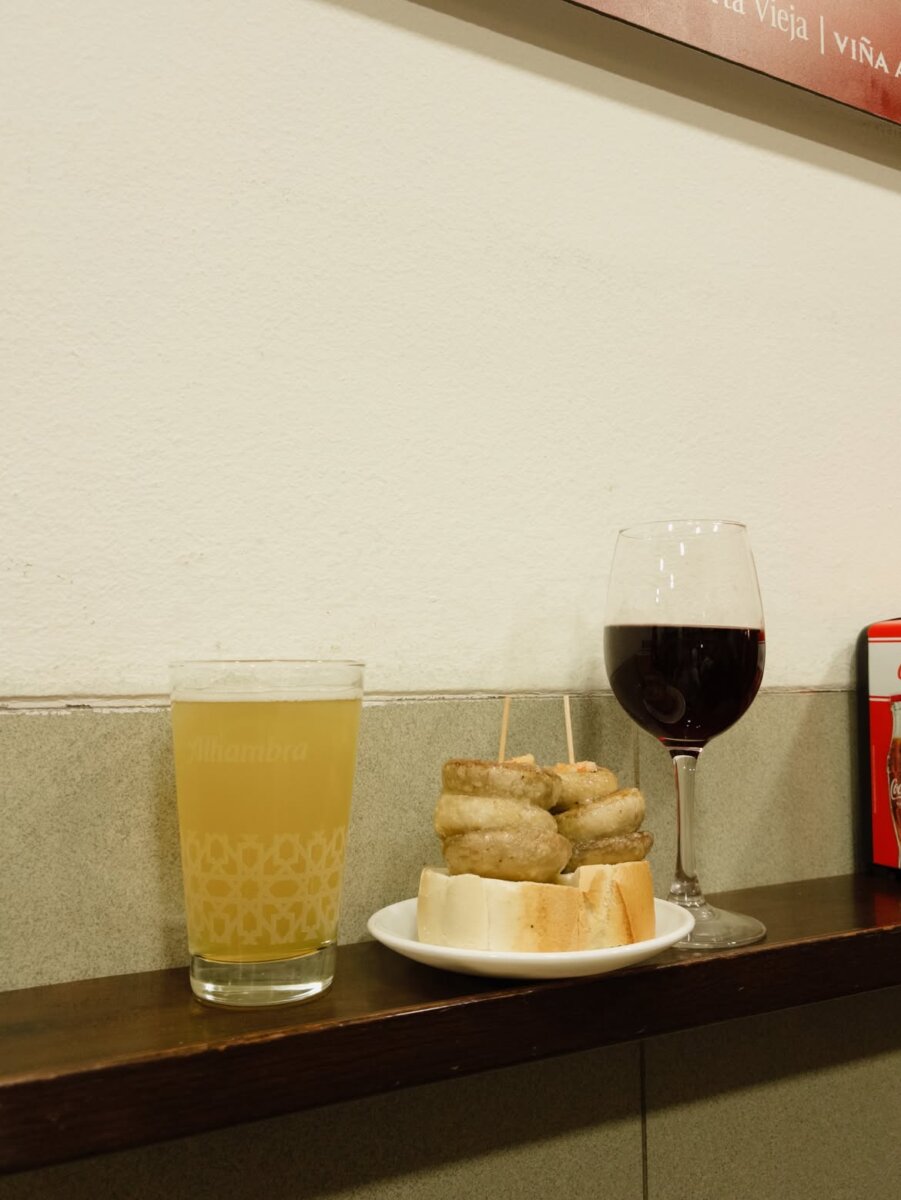 Logroño tapas 烤蘑菇