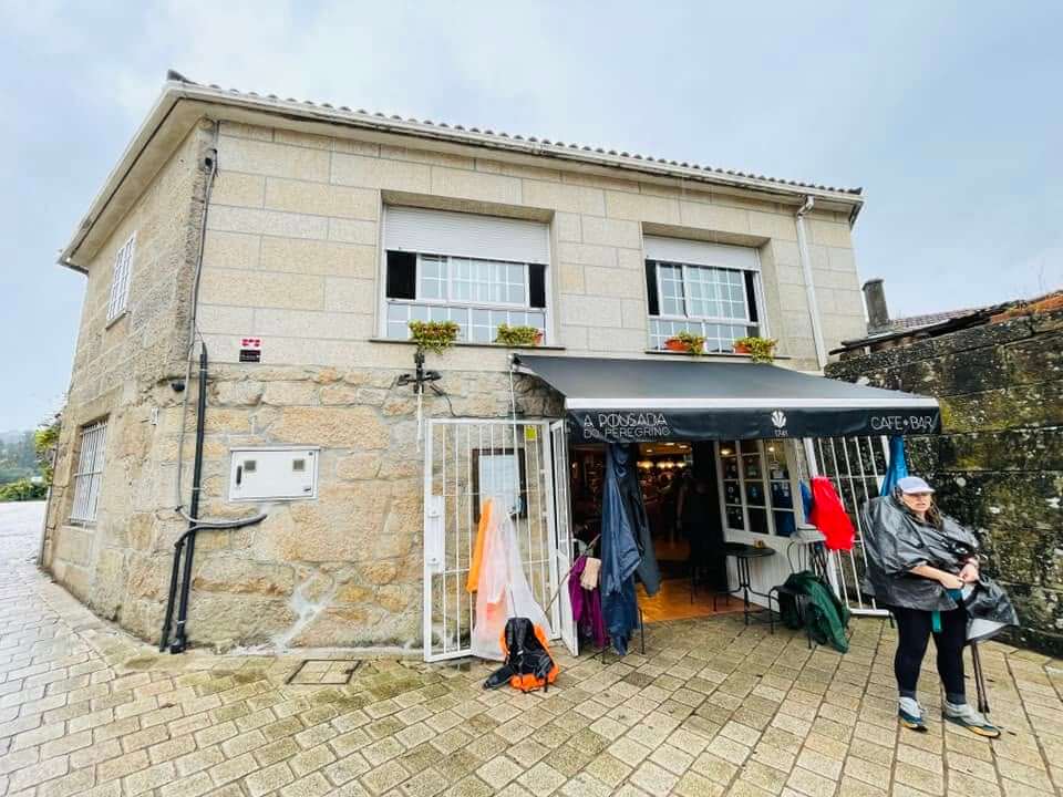 San Amaro 小鎮的朝聖者餐廳 A Pousada do Peregrino